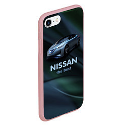 Чехол iPhone 7/8 матовый Nissan the best, цвет: 3D-баблгам — фото 2