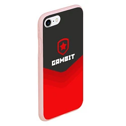 Чехол iPhone 7/8 матовый Gambit Gaming Uniform, цвет: 3D-светло-розовый — фото 2