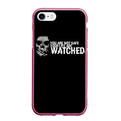 Чехол iPhone 7/8 матовый Watch Dogs 2