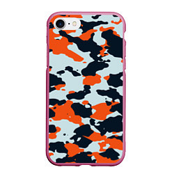 Чехол iPhone 7/8 матовый CS:GO Asiimov Camouflage