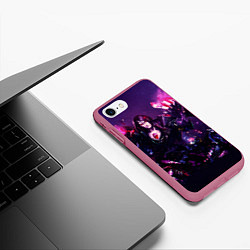 Чехол iPhone 7/8 матовый Тарик, цвет: 3D-малиновый — фото 2
