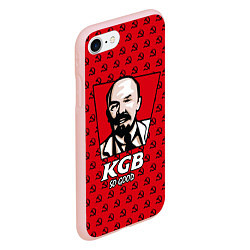 Чехол iPhone 7/8 матовый KGB: So Good, цвет: 3D-светло-розовый — фото 2