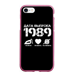Чехол iPhone 7/8 матовый Дата выпуска 1989