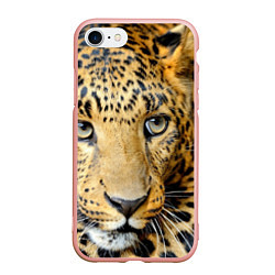 Чехол iPhone 7/8 матовый Улыбка леопарда