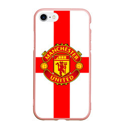 Чехол iPhone 7/8 матовый Manchester Utd: England