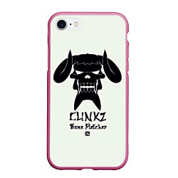 Чехол iPhone 7/8 матовый Clinkz: Bone Fletcher