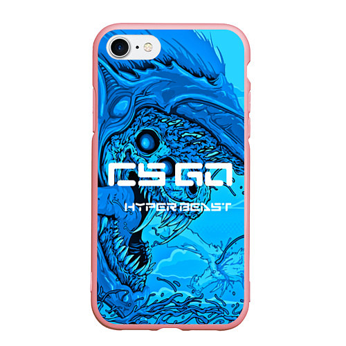 Чехол iPhone 7/8 матовый CS:GO Cold Hyper Beast / 3D-Баблгам – фото 1