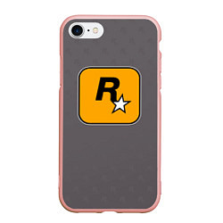 Чехол iPhone 7/8 матовый GTA VI: Rockstar Games