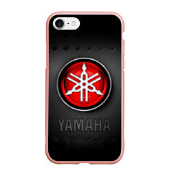 Чехол iPhone 7/8 матовый Yamaha, цвет: 3D-светло-розовый