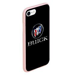 Чехол iPhone 7/8 матовый Buick, цвет: 3D-светло-розовый — фото 2