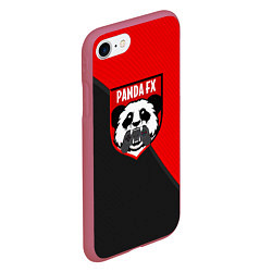 Чехол iPhone 7/8 матовый PandafxTM, цвет: 3D-малиновый — фото 2