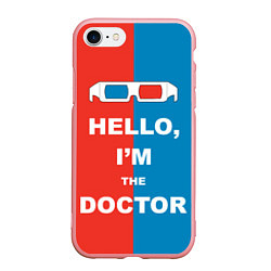 Чехол iPhone 7/8 матовый Im the Doctor, цвет: 3D-баблгам