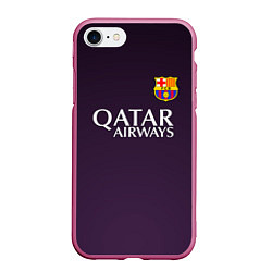 Чехол iPhone 7/8 матовый Barcelona FC: Violet