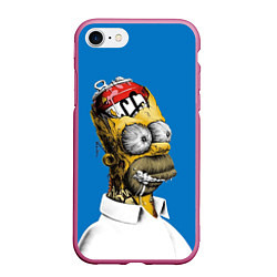 Чехол iPhone 7/8 матовый Duff Brain