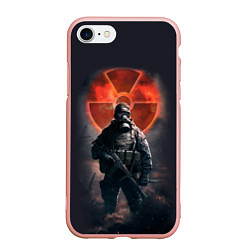 Чехол iPhone 7/8 матовый STALKER: Red Sun