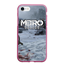 Чехол iPhone 7/8 матовый Metro Exodus