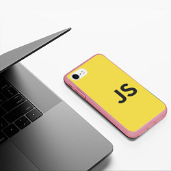Чехол iPhone 7/8 матовый JavaScript, цвет: 3D-баблгам — фото 2