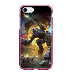 Чехол iPhone 7/8 матовый BattleTech