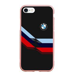 Чехол iPhone 7/8 матовый Бмв Bmw Black