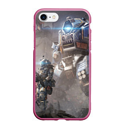 Чехол iPhone 7/8 матовый Titanfall