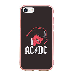 Чехол iPhone 7/8 матовый AC/DC Devil