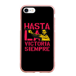 Чехол iPhone 7/8 матовый Hasta La Victoria Siempre