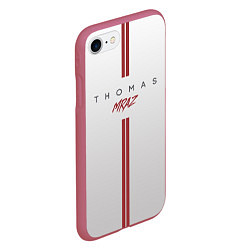 Чехол iPhone 7/8 матовый Thomas Mraz, цвет: 3D-малиновый — фото 2