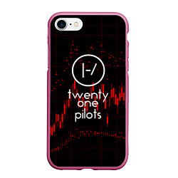 Чехол iPhone 7/8 матовый Twenty one pilots