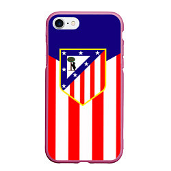 Чехол iPhone 7/8 матовый FC Atletico Madrid