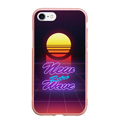 Чехол iPhone 7/8 матовый New Retro Wave