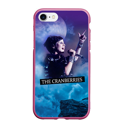 Чехол iPhone 7/8 матовый The Cranberries / 3D-Малиновый – фото 1