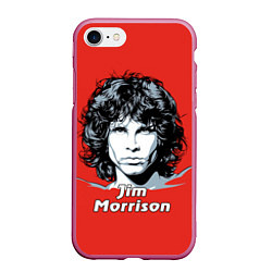 Чехол iPhone 7/8 матовый Jim Morrison