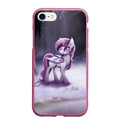 Чехол iPhone 7/8 матовый Violet Pony