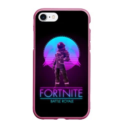Чехол iPhone 7/8 матовый Fortnite: Retro Battle Royale