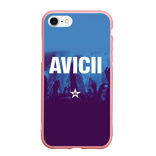 Чехол iPhone 7/8 матовый Avicii Star / 3D-Баблгам – фото 1