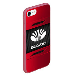 Чехол iPhone 7/8 матовый Daewoo Sport, цвет: 3D-малиновый — фото 2