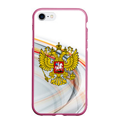 Чехол iPhone 7/8 матовый Россия необъятная