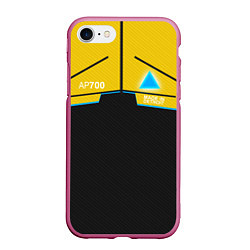 Чехол iPhone 7/8 матовый Detroit: AP700 Yellow & Black