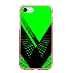 Чехол iPhone 7/8 матовый Alpinism: Acid Green