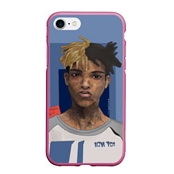 Чехол iPhone 7/8 матовый XXXTentacion Art