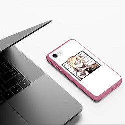 Чехол iPhone 7/8 матовый Rachel Gardner, цвет: 3D-малиновый — фото 2
