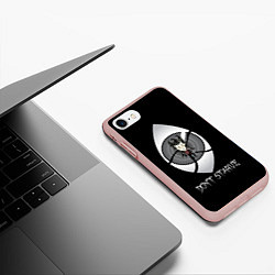 Чехол iPhone 7/8 матовый Wilson Eye, цвет: 3D-светло-розовый — фото 2