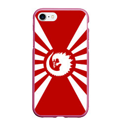 Чехол iPhone 7/8 матовый Godzilla: Japan Style