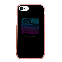 Чехол iPhone 7/8 матовый Neon WAVES