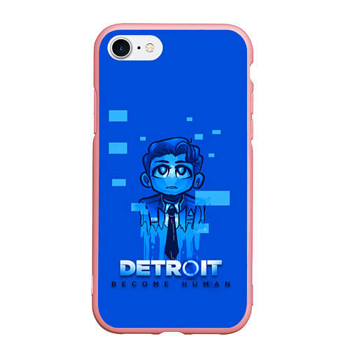 Чехол iPhone 7/8 матовый Detroit: Become Human / 3D-Баблгам – фото 1