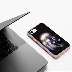 Чехол iPhone 7/8 матовый Некромантия, цвет: 3D-светло-розовый — фото 2