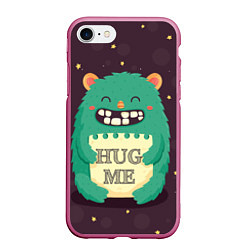 Чехол iPhone 7/8 матовый Monster: Hug me