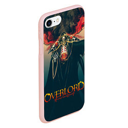 Чехол iPhone 7/8 матовый Momonga Overlord, цвет: 3D-светло-розовый — фото 2