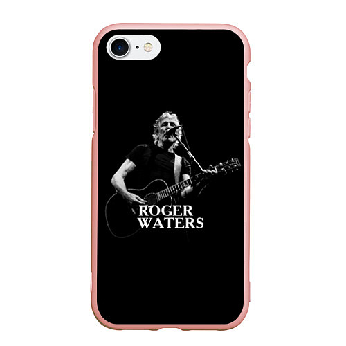 Чехол iPhone 7/8 матовый Roger Waters / 3D-Светло-розовый – фото 1