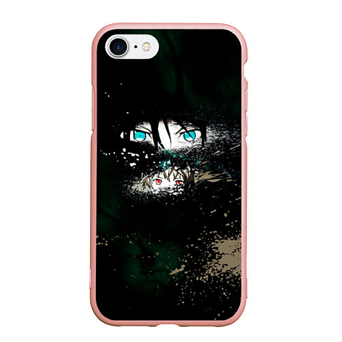 Чехол iPhone 7/8 матовый Бездомный Бог / 3D-Светло-розовый – фото 1